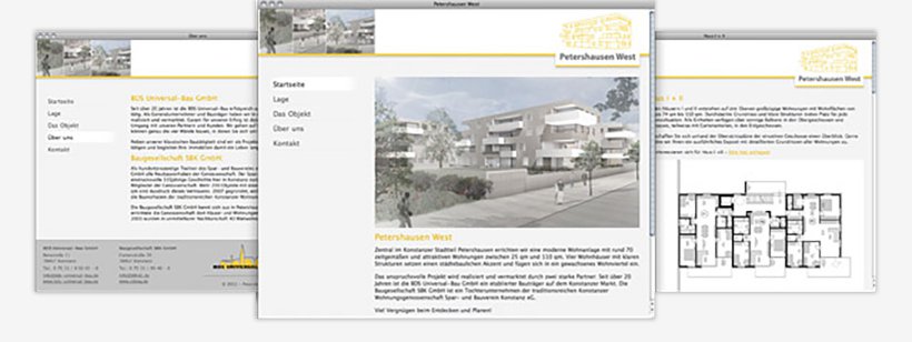 Webdesign von Petershausen West