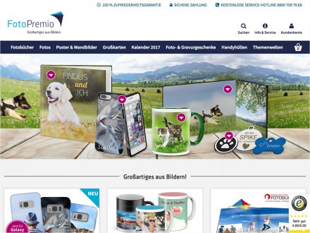 Webdesign von FotoPremio