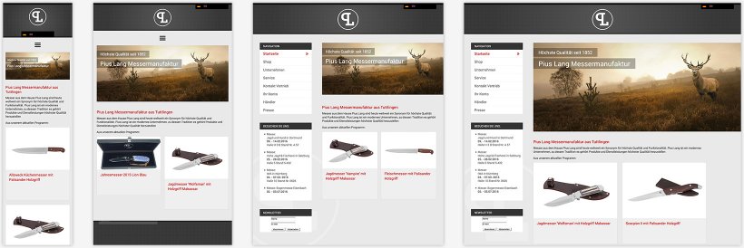 Webdesign von Pius Lang