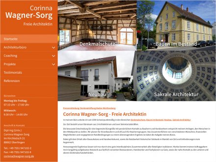 Webdesign von Corinna Wagner-Sorg