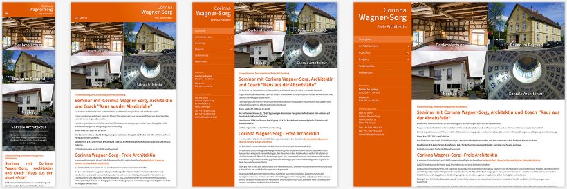 Webdesign von Corinna Wagner-Sorg
