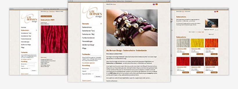 Webdesign von Ute Bernsen Design