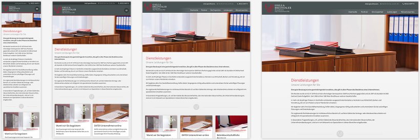 Webdesign von Eisele & Bredthauer