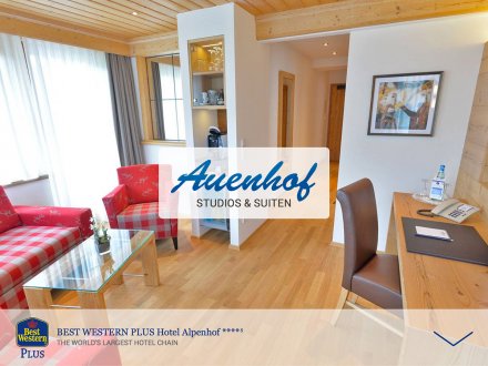 Webdesign von Auenhof Studios & Suiten
