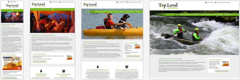 Webdesign von Top Level Teamcoaching