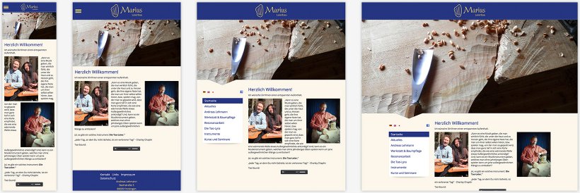 Webdesign von Marius Leierbau